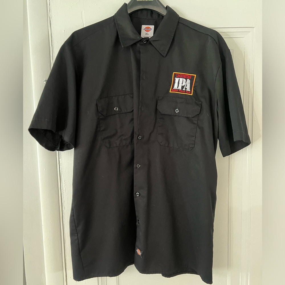Lagunitas collectible Dickies shirt. Never worn. Black.
